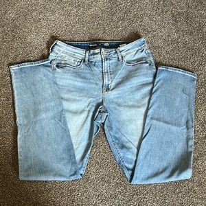 Old Navy Power Slim Straight High Rise Jeans sz 12 Tall